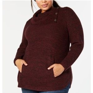 Style & Co women’s cowl neck knit sweater